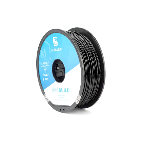Black MH Build Series PETG Filament - 1.75mm (1kg)